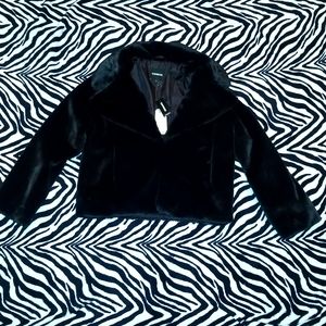NWT Express Faux Fur Jacket, size small